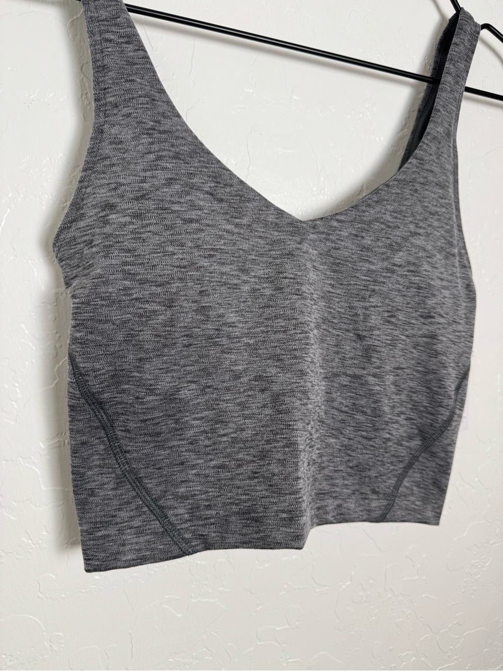 Gilly Hicks Heather Gray Workout Tank Top Go Recharge Sportlette - Picture 6 of 14